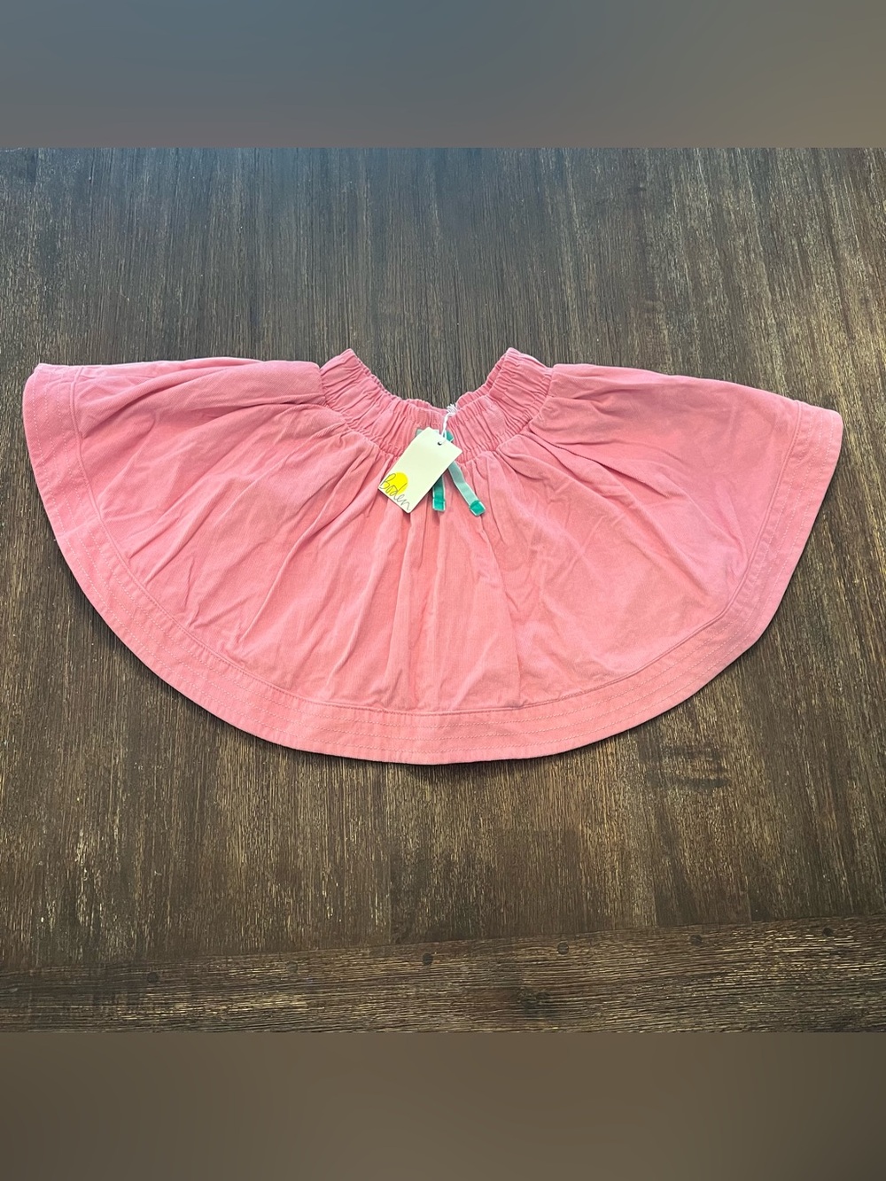 Mini Boden Corduroy Twirl Skirt Pink size 4-5 girls new